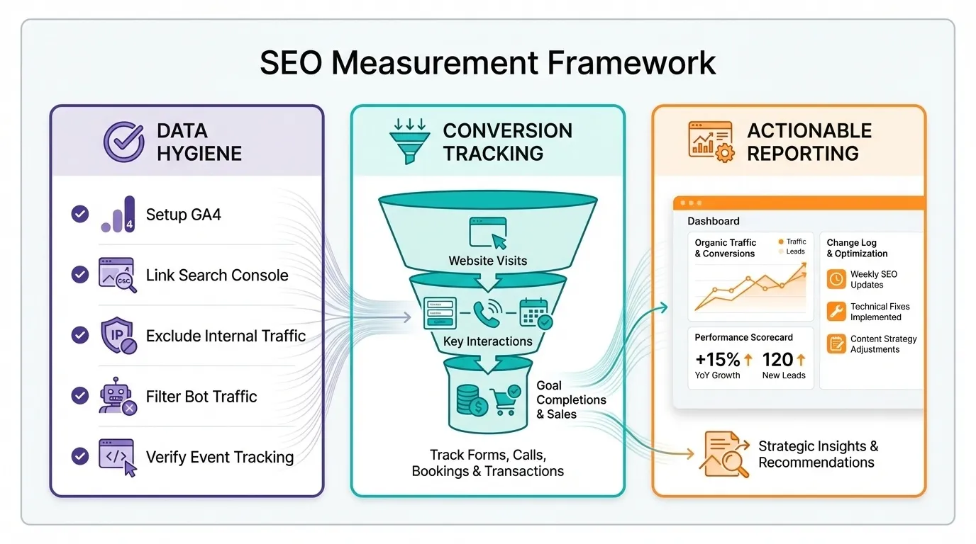 seo measurement for an seo company