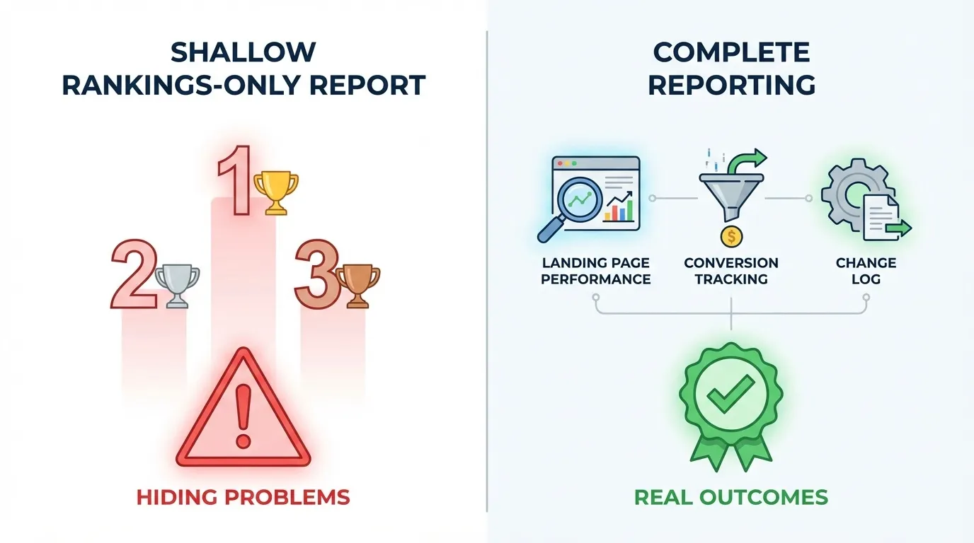shallow rankings for an seo company