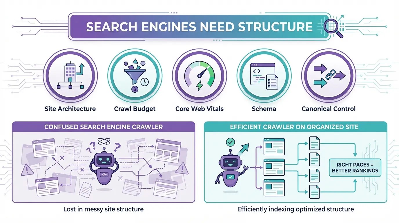 What Are Digital Marketing Services? A Breakdown of SEO, SEM, Social Media & AI Marketing 2 technical seo for digital marketing services