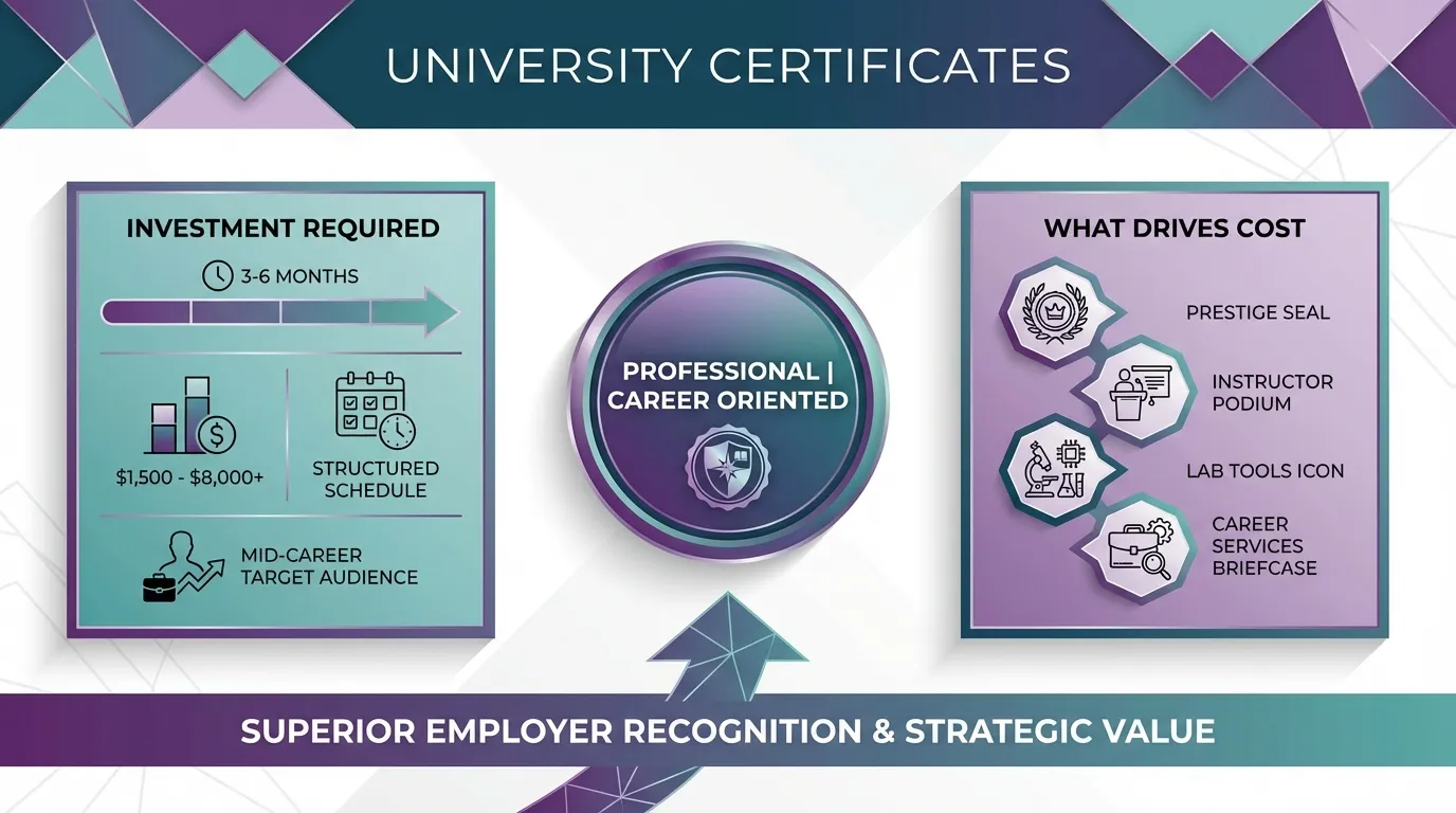 university-issued digital marketing certificate