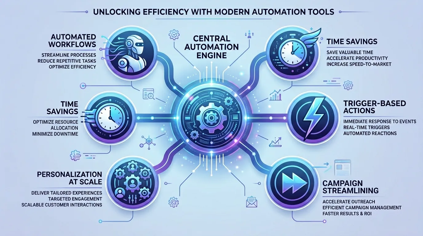 Automate campaigns on various internet marketing channels