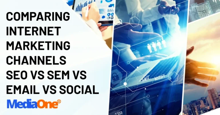 Comparing Internet Marketing Channels SEO vs SEM vs Email vs Social