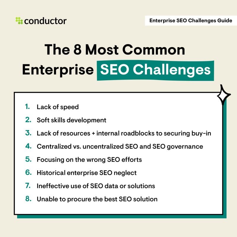 Key Challenges in Enterprise SEO