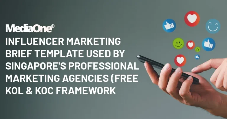 Influencer Marketing Brief Template Used by Singapore’s Professional Marketing Agencies (Free KOL & KOC Framework)
