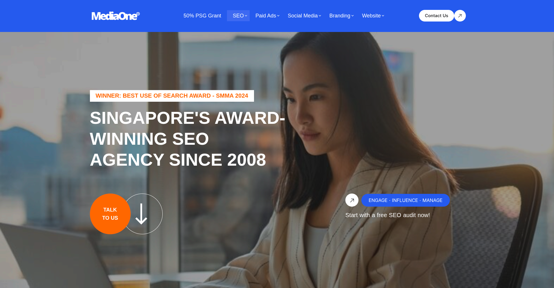 MediaOne as one of the best SEO agencies in Singapore