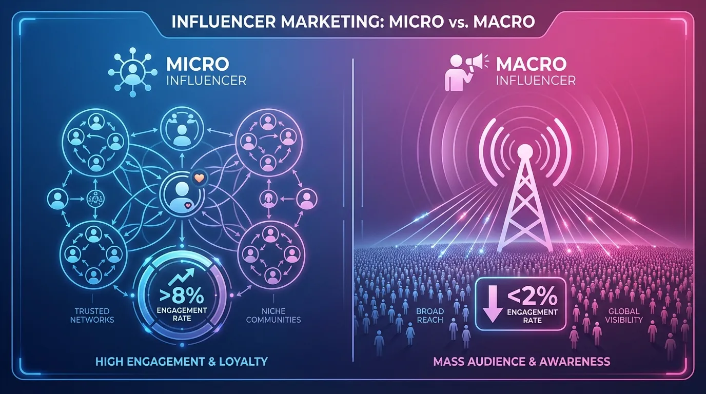 How to Build and Execute a High-Performing Social Media Influencer Marketing Strategy 6 Should you go with micro or macro influencers for your social media influencer marketing strategy