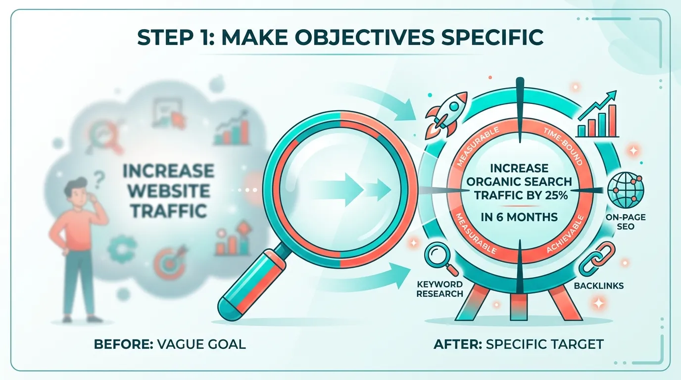 Why having specific SMART objectives work
