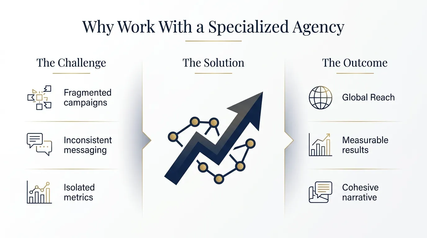 Working with a travel influencer marketing agency