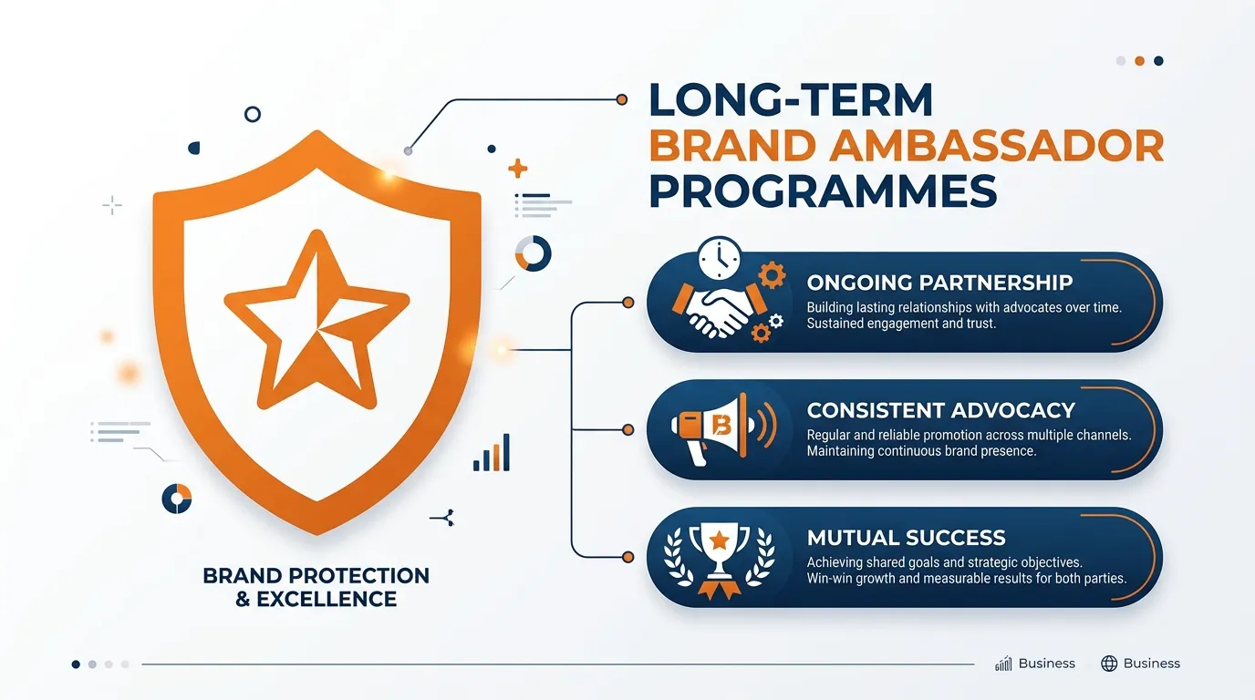 Working with long-term ambassador programmes for LinkedIn influencer marketing