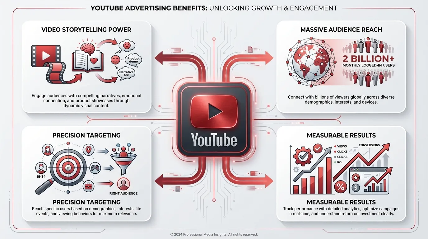 YouTube Ads as one of the best online advertising platforms