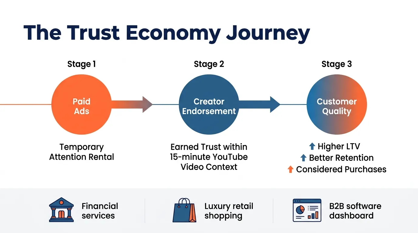 YouTube Influencer Marketing for Long-Form Brand Storytelling 1 Youtube influencer marketing as a trust economy