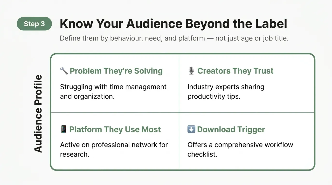 audience definition for influencer marketing for apps