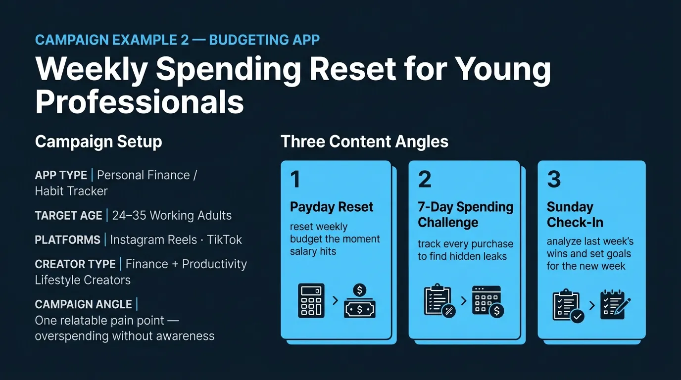 budgeting influencer marketing for apps