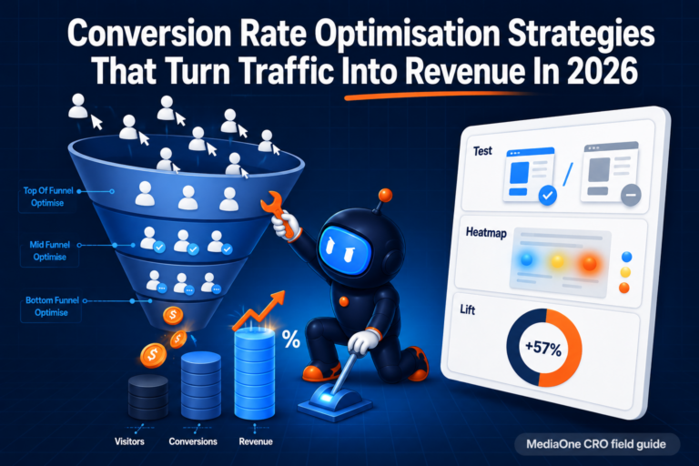 Featured image for conversion rate optimisation strategies that turn traffic into revenue