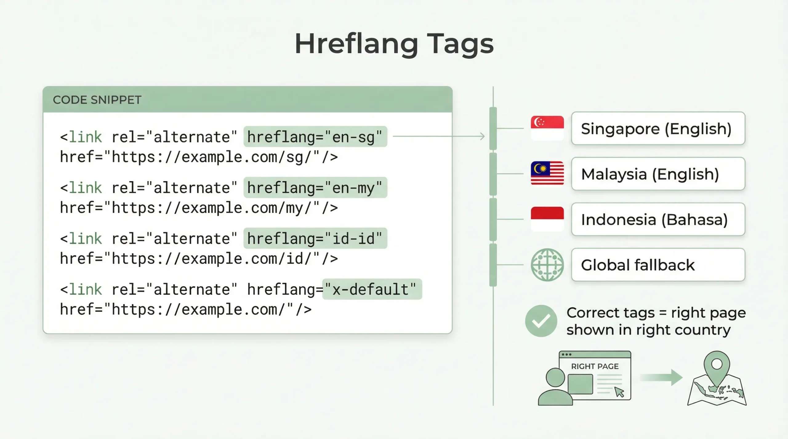 International E-commerce SEO for Singapore Brands Expanding in Southeast Asia 5 hreflang for international e-commerce seo