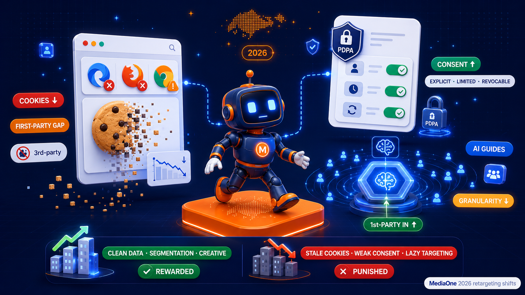 Why 2026 rewrote the retargeting rules infographic