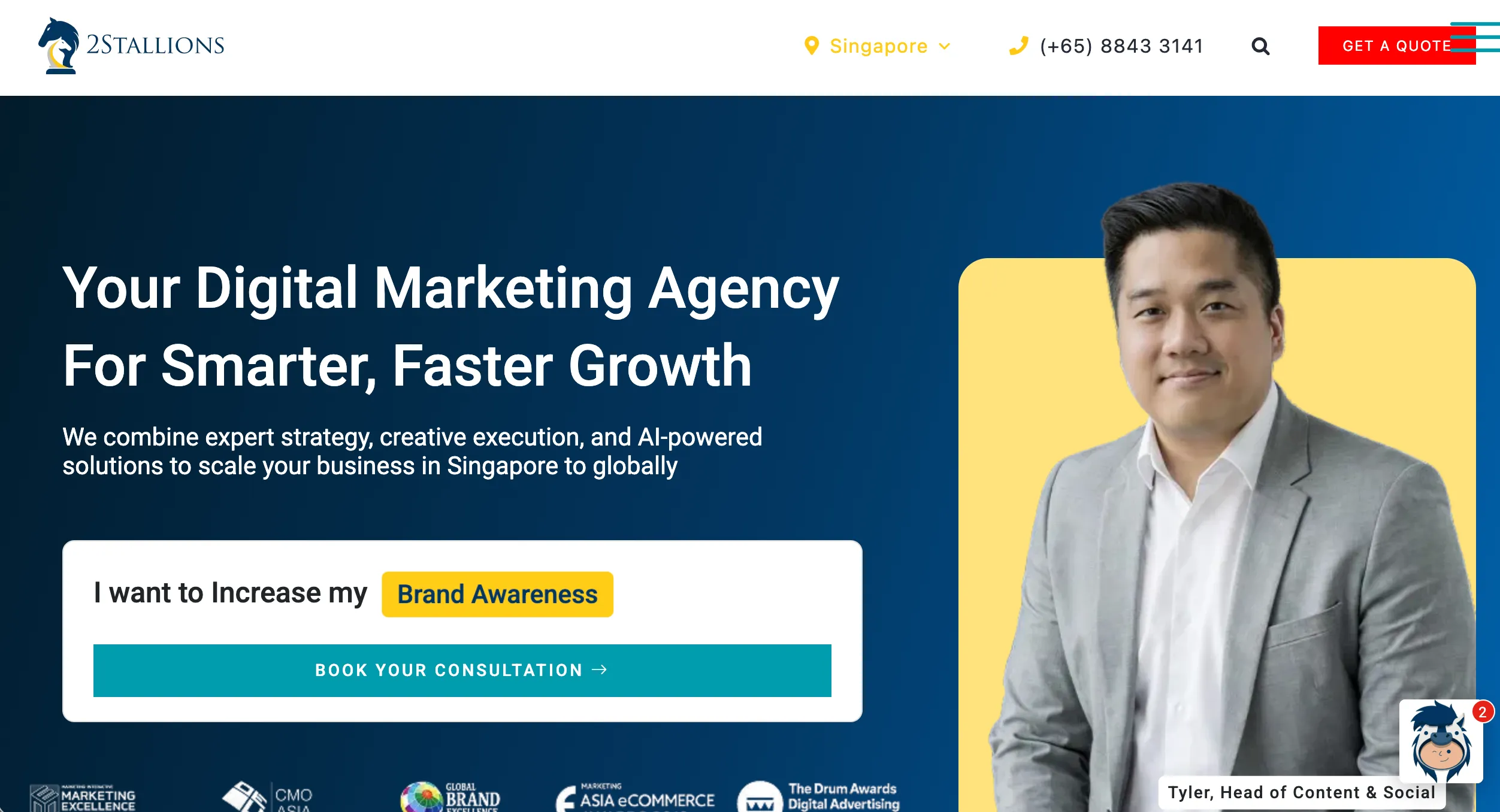10 Best Social Media Agencies in Singapore for 2026 7 2Stallions as one of the best social media agencies in Singapore