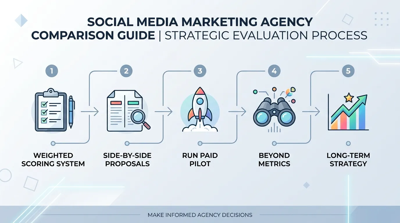 Selecting the Right Social Media Marketing Agencies: A Checklist for Business Owners 6 Comparing the different social media marketing agencies in Singapore