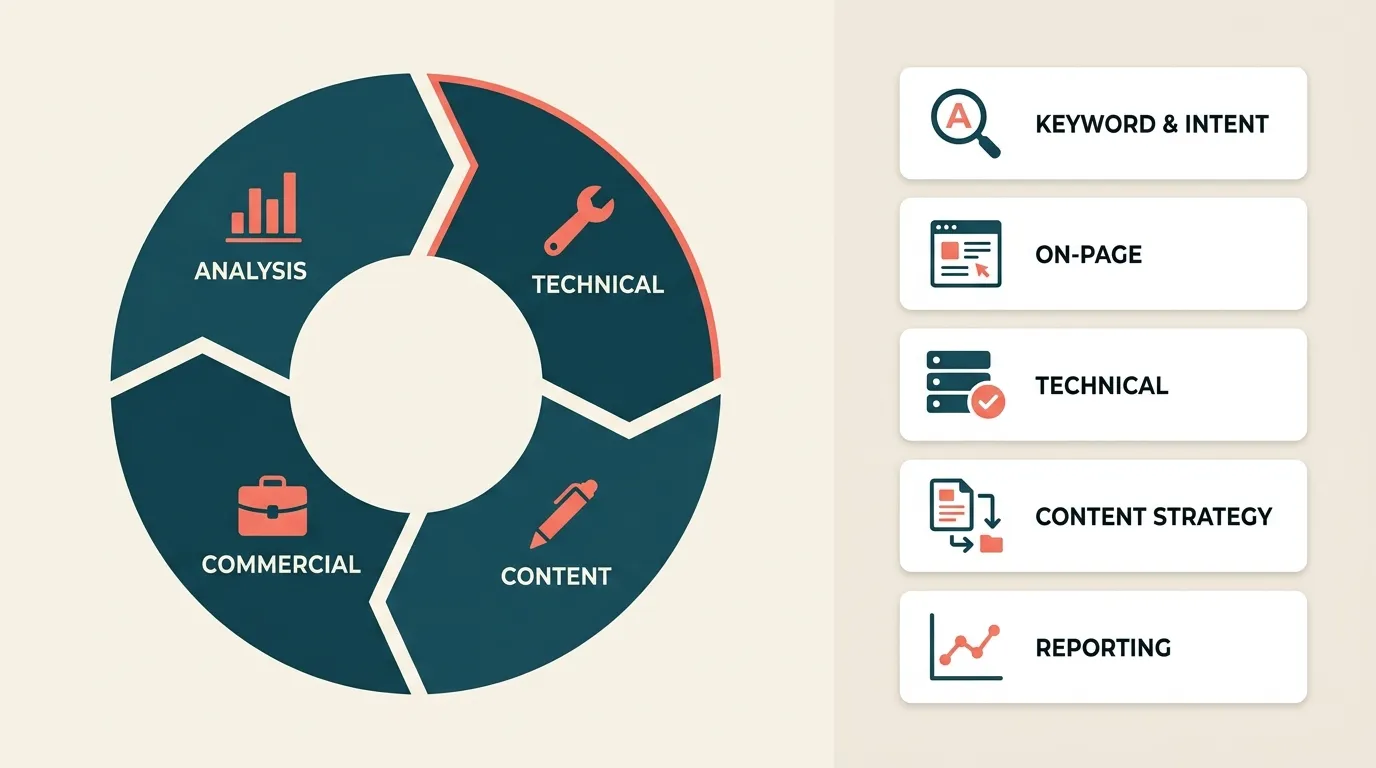 Core services that an SEO consultant does