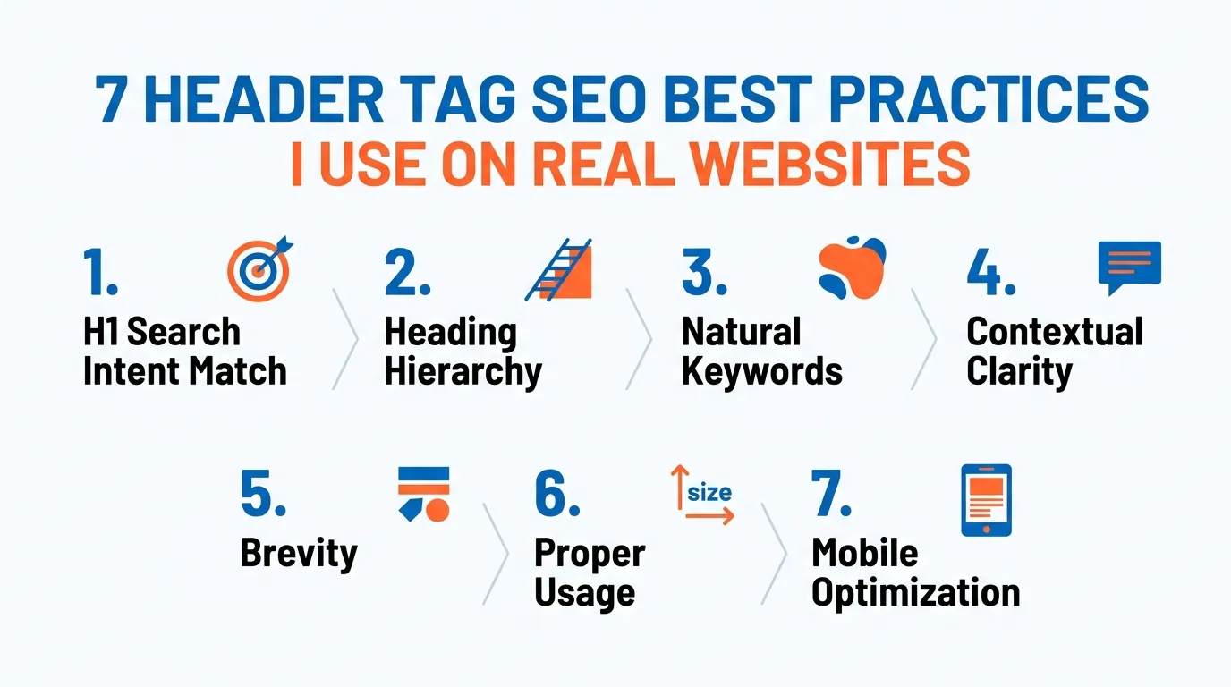Header tags SEO best practices that you can use