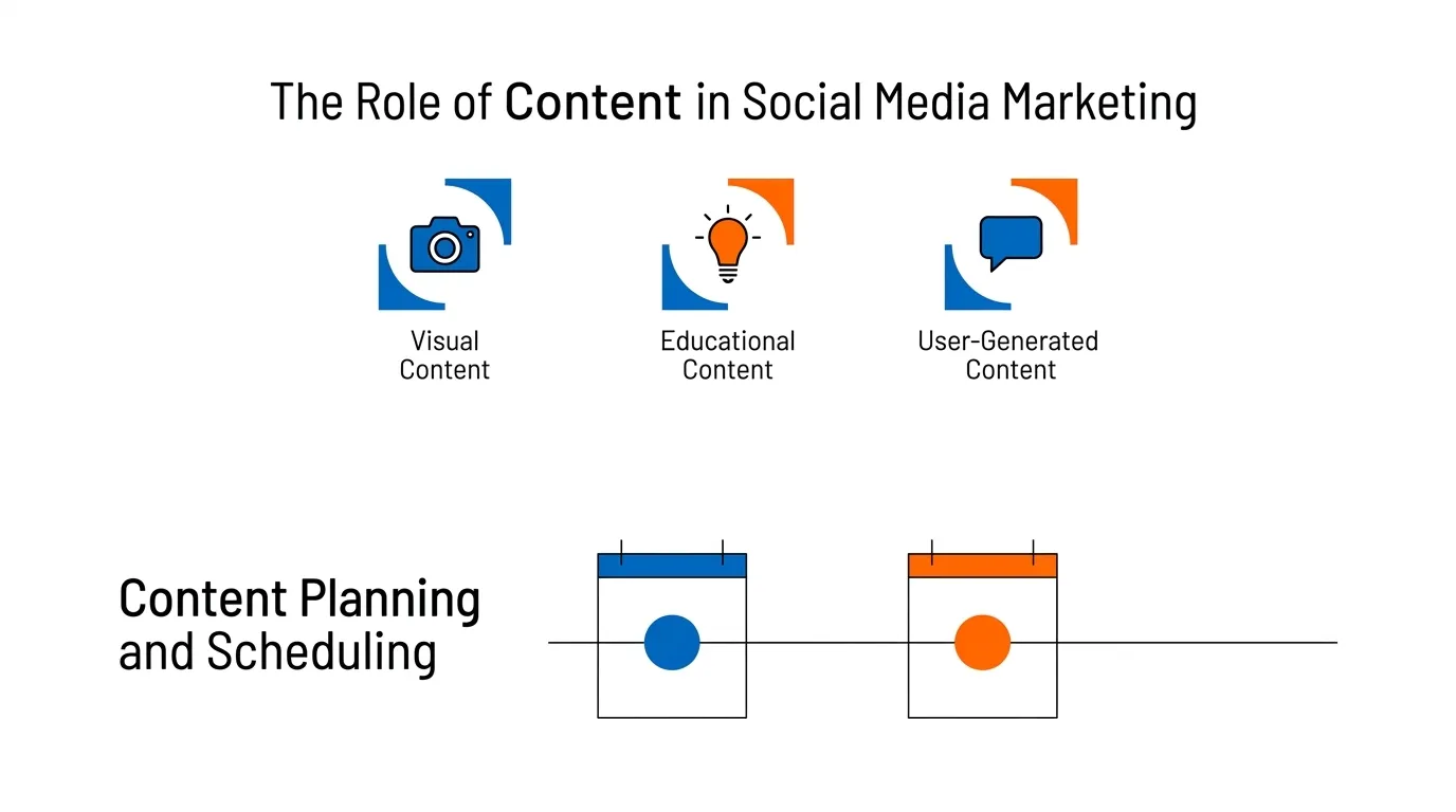 How content supports social media marketing