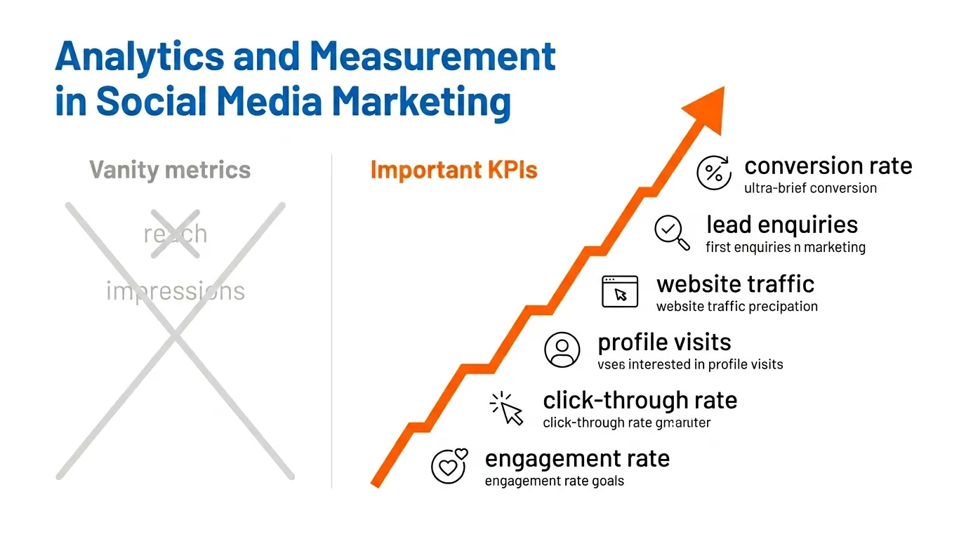 How is social media marketing measured