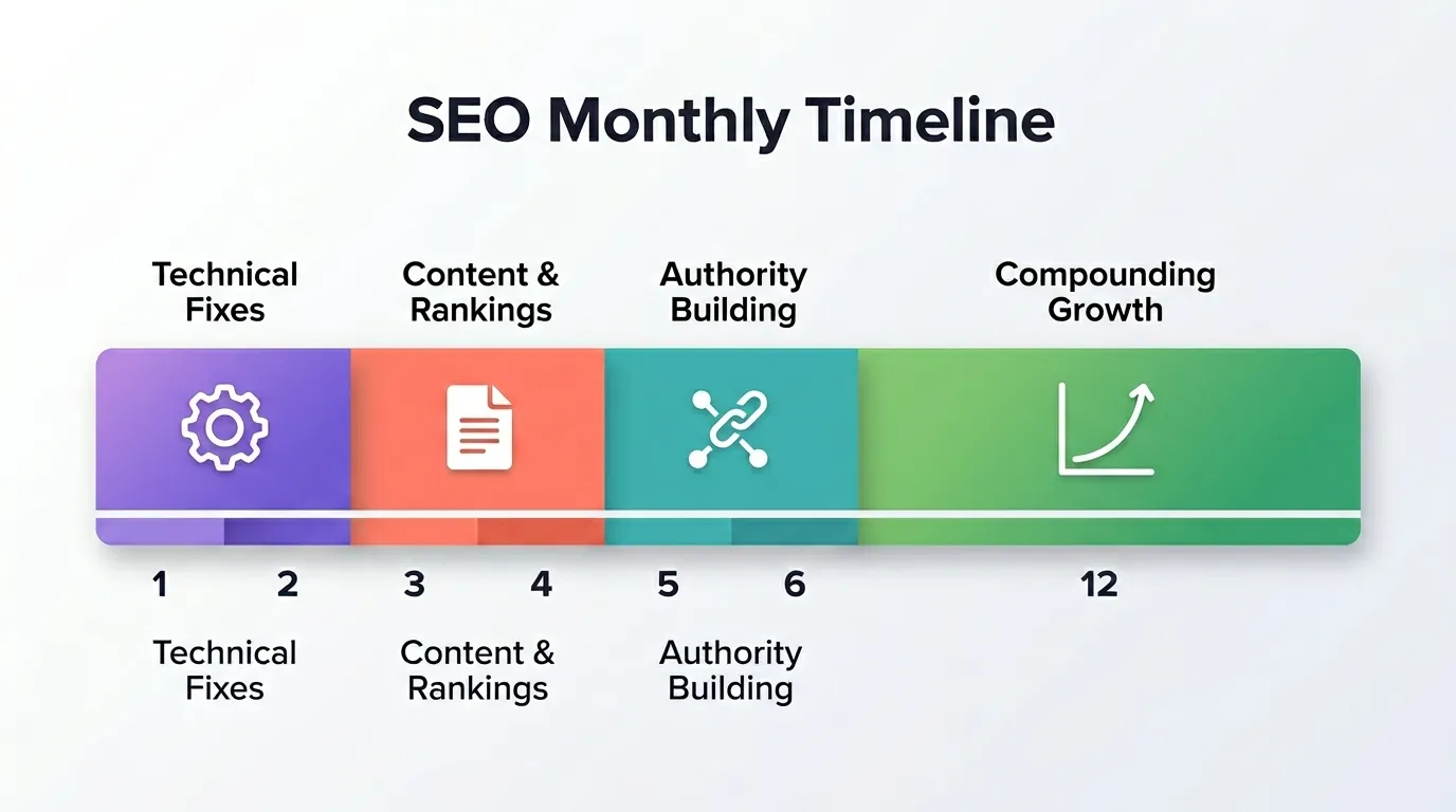 How long does SEO take to rank_ Here’s a timeline