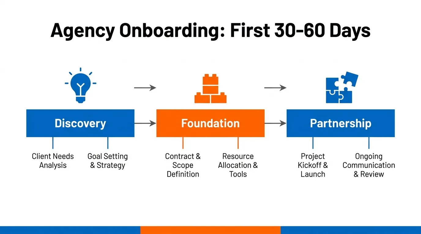 How to start onboarding a social media marketing agency that you chose