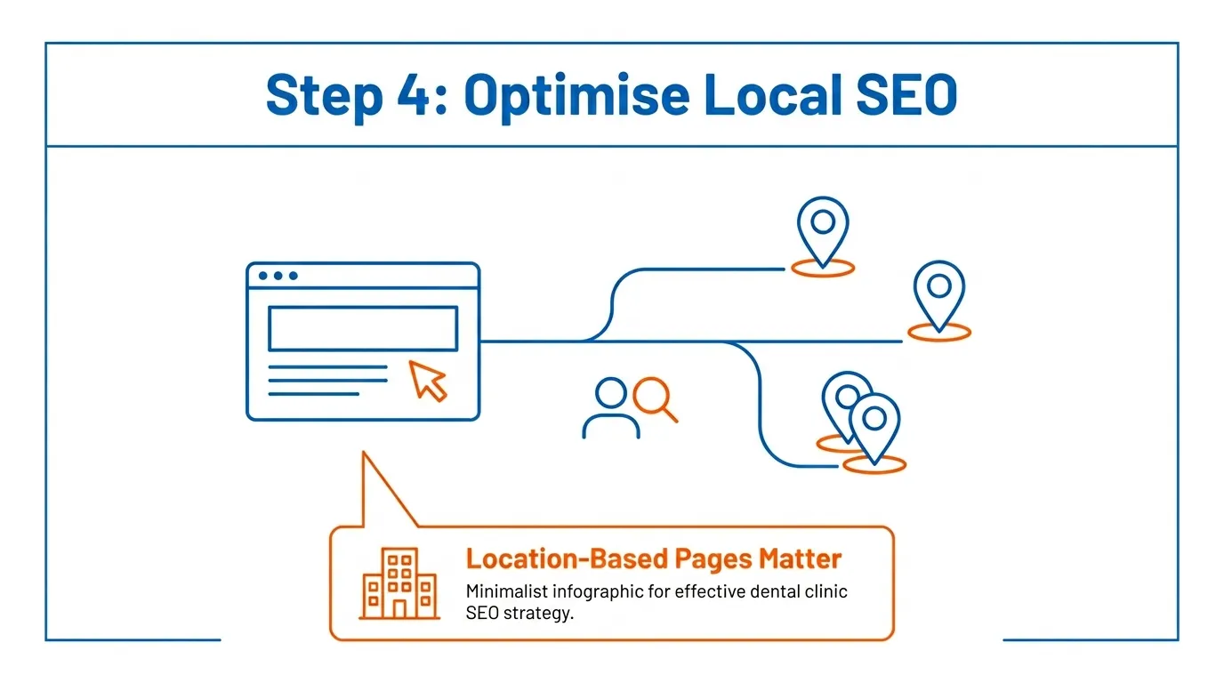 Location matters for local SEO for dentists