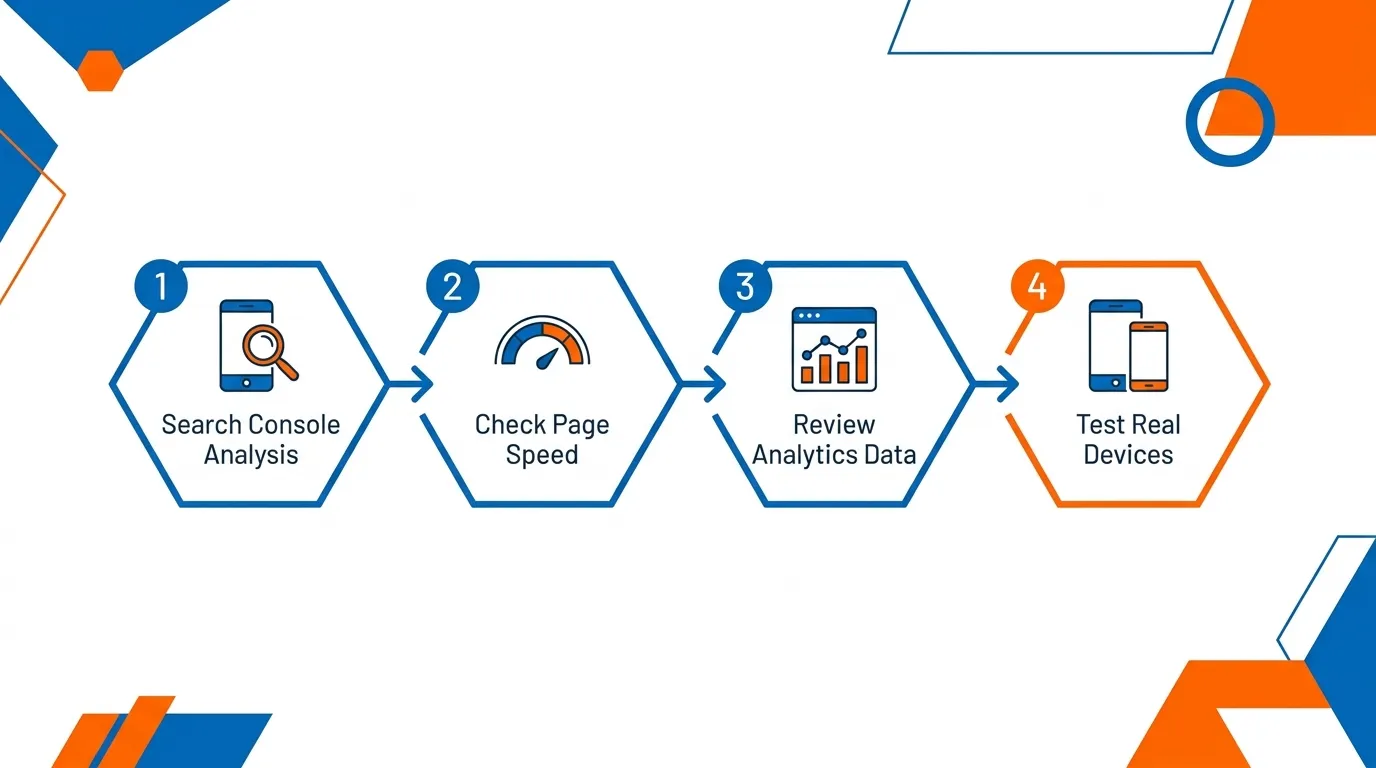 Modern workflow for mobile SEO