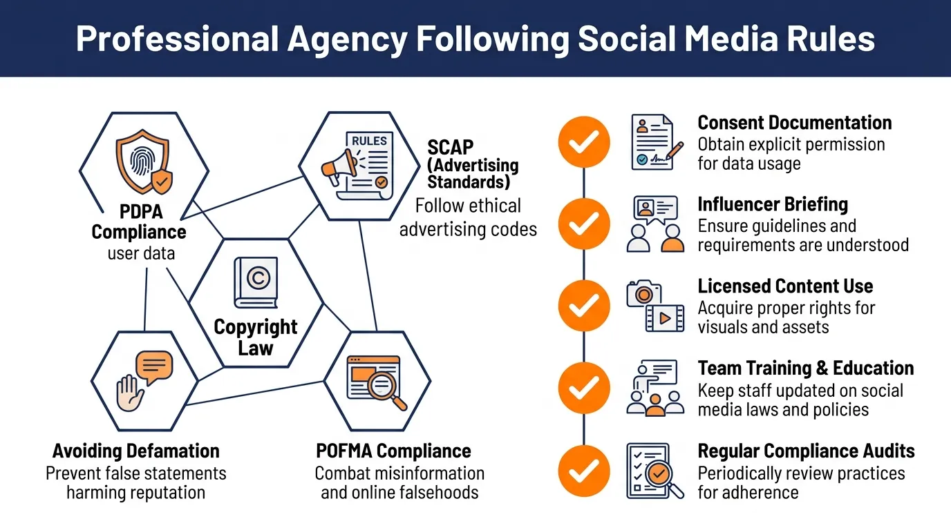The importance of choosing an agency that follows social media marketing rules in Singapore