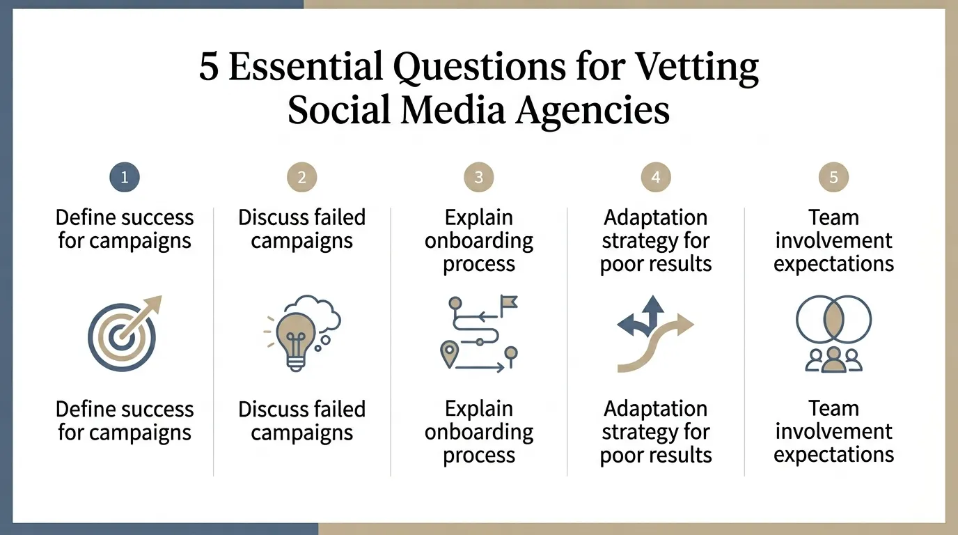 Selecting the Right Social Media Marketing Agencies: A Checklist for Business Owners 8 What to ask social media marketing agencies