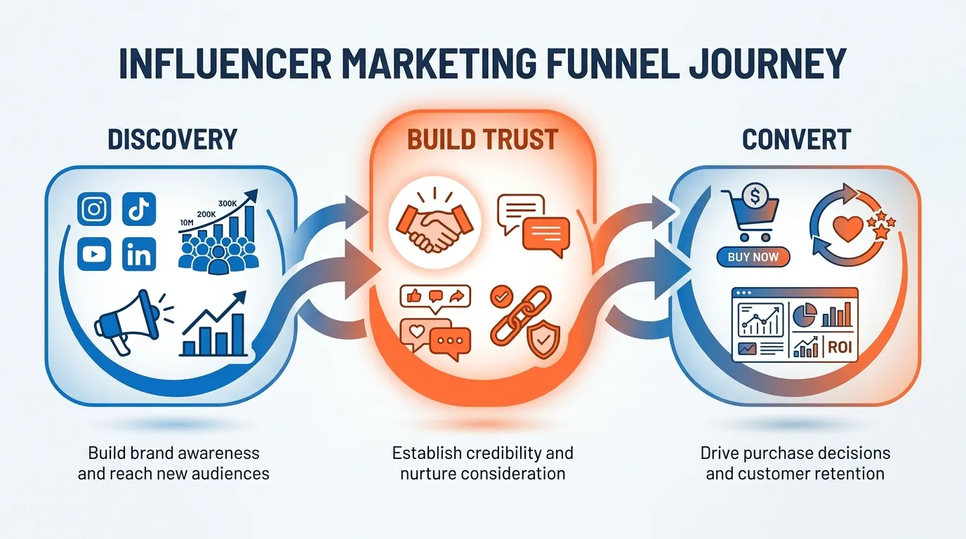 What you need for a sustainable influencer marketing funnel for your business