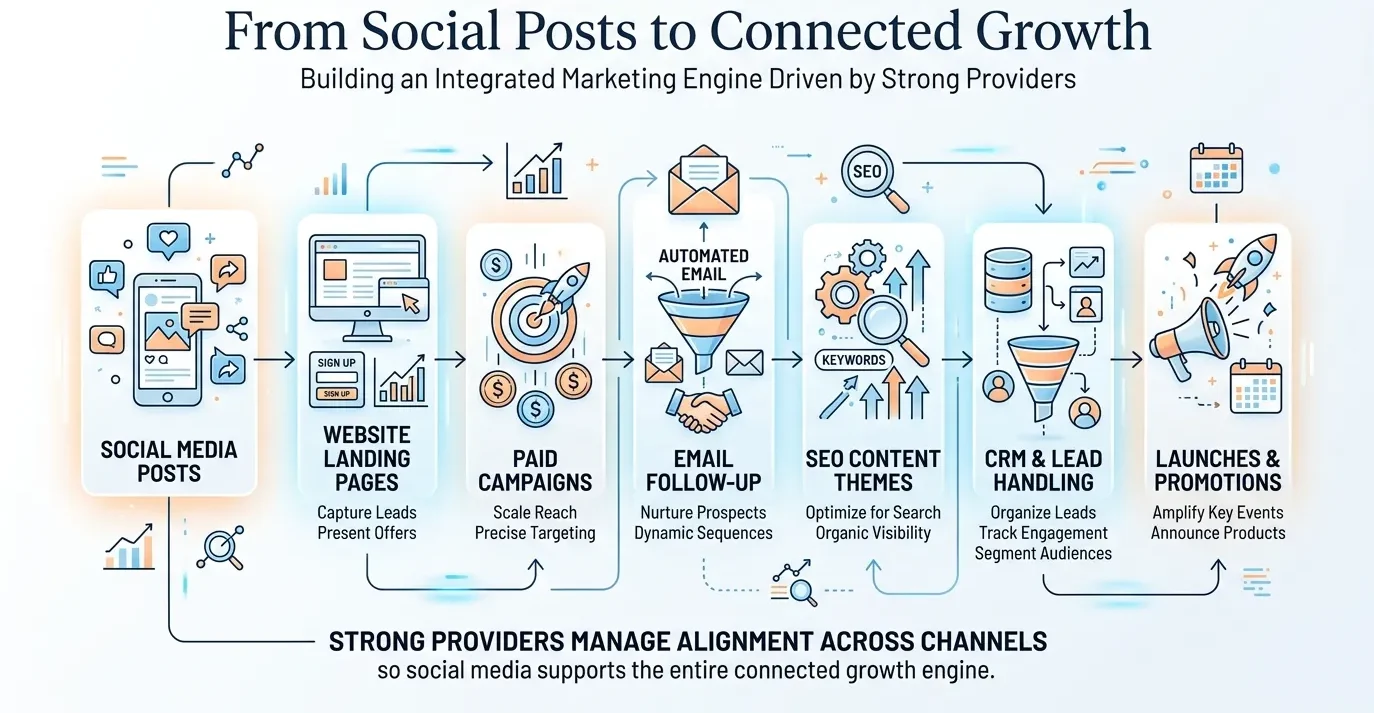 alignment in social media marketing services