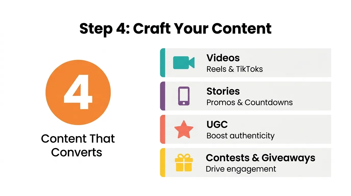 crafting content for seasonal social media marketing strategy