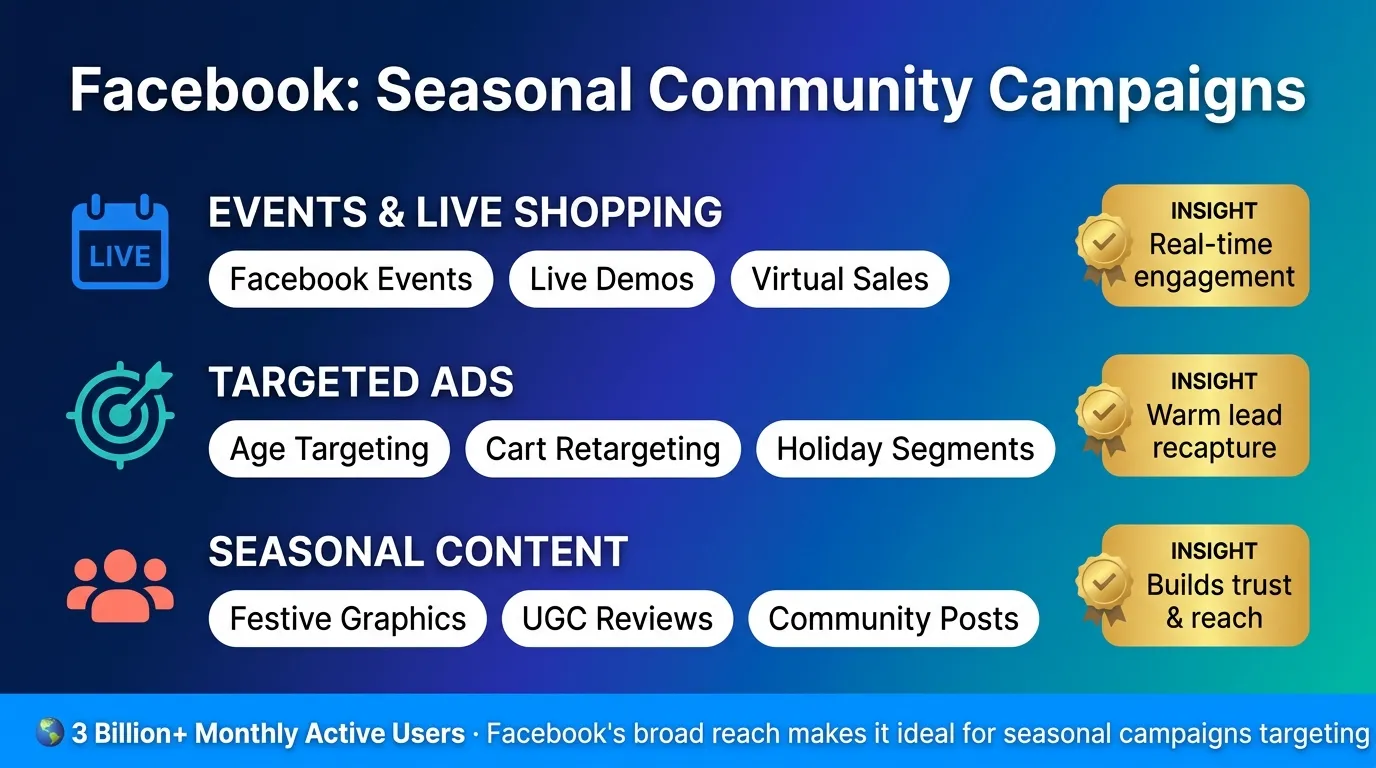 facebook for seasonal social media marketing