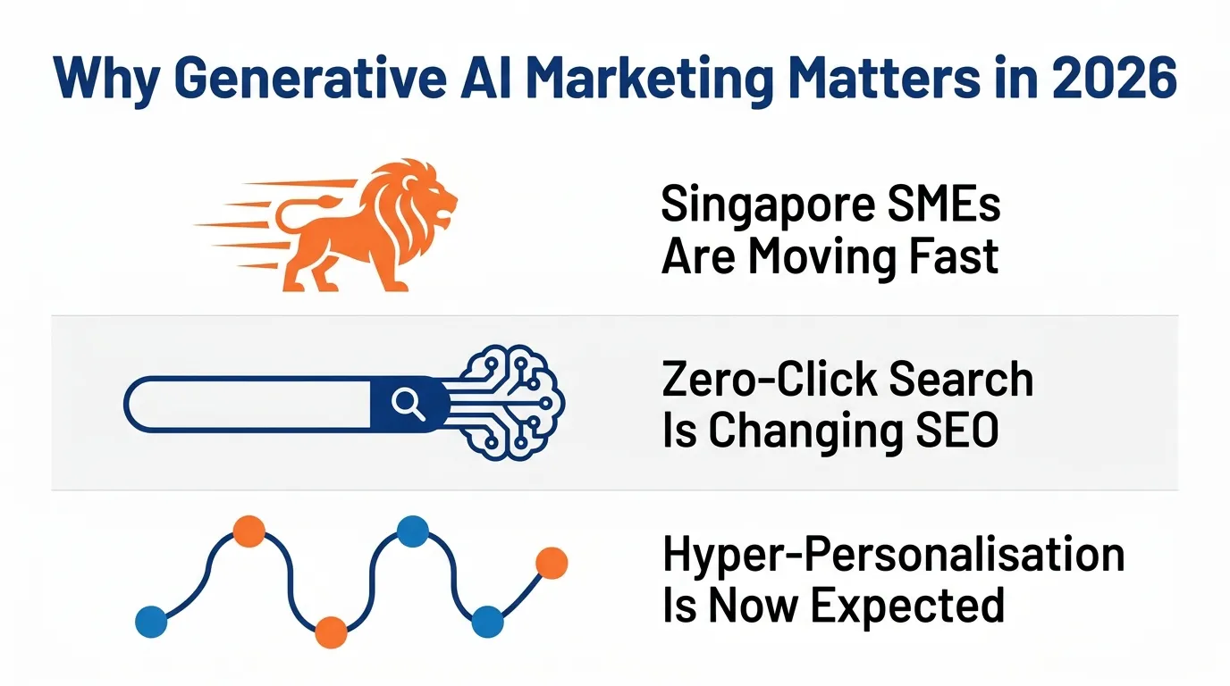 Generative AI marketing importance in 2026