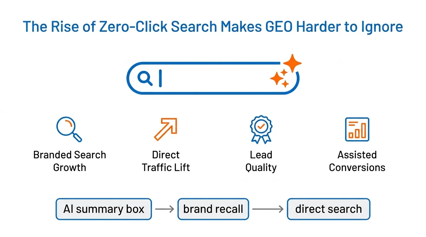 How to deal with zero-click search in GEO vs SEO