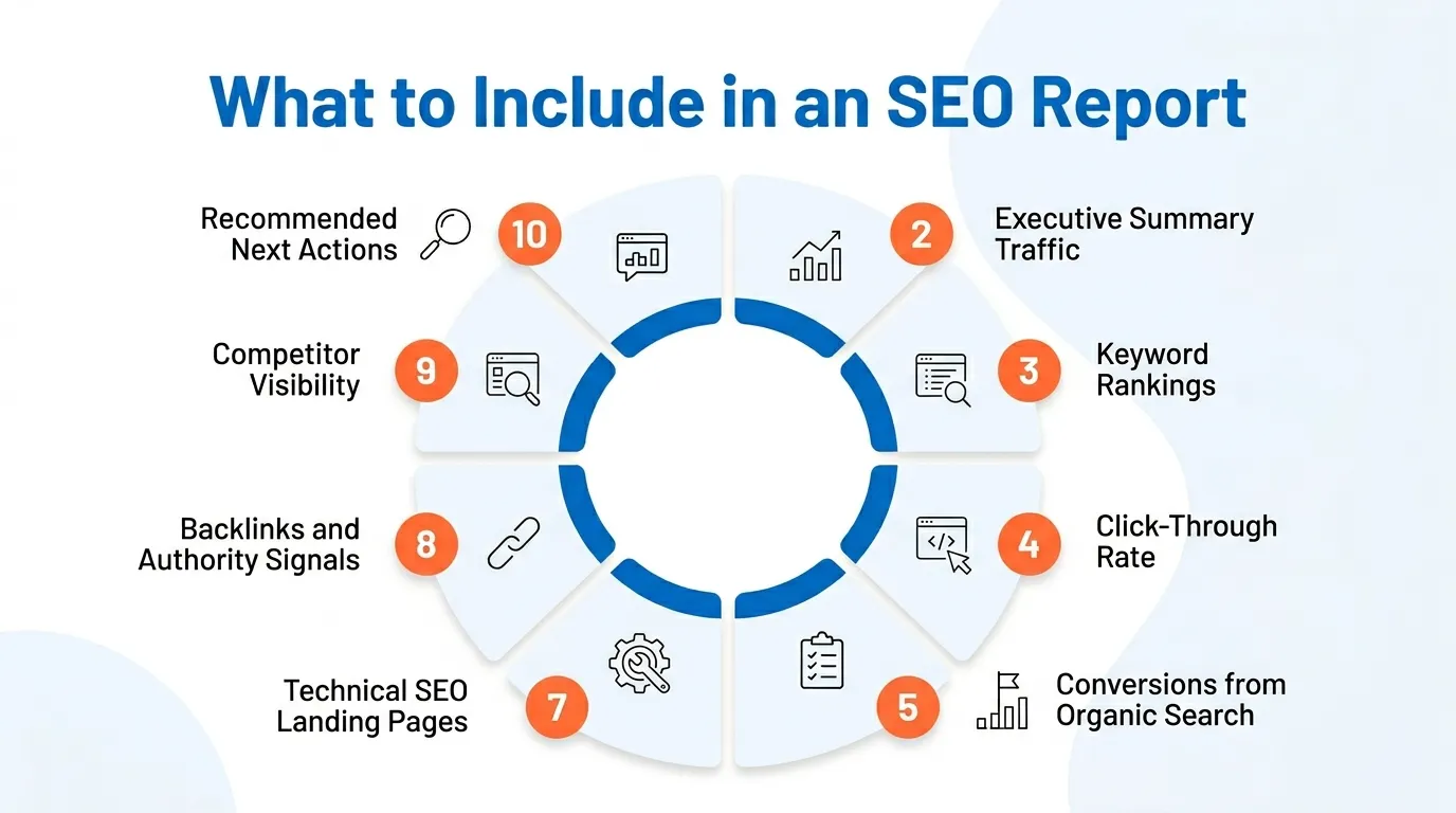 Things to include when preparing your SEO reporting
