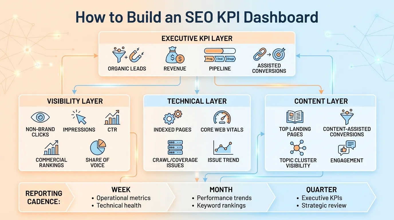 how to build an seo kpi dashboard