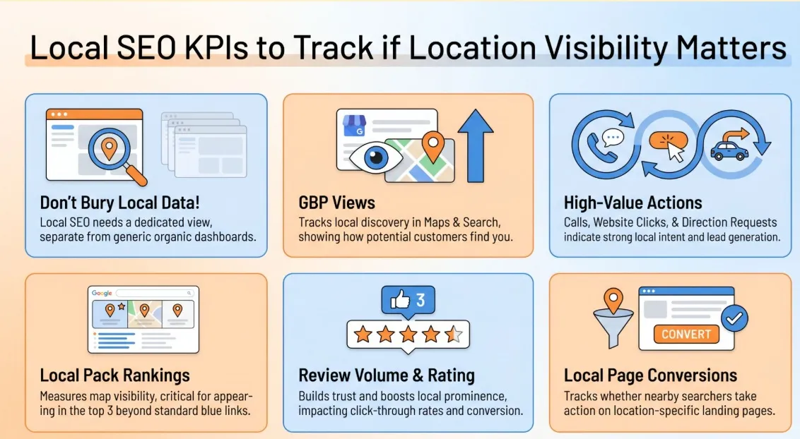 local seo kpis to track