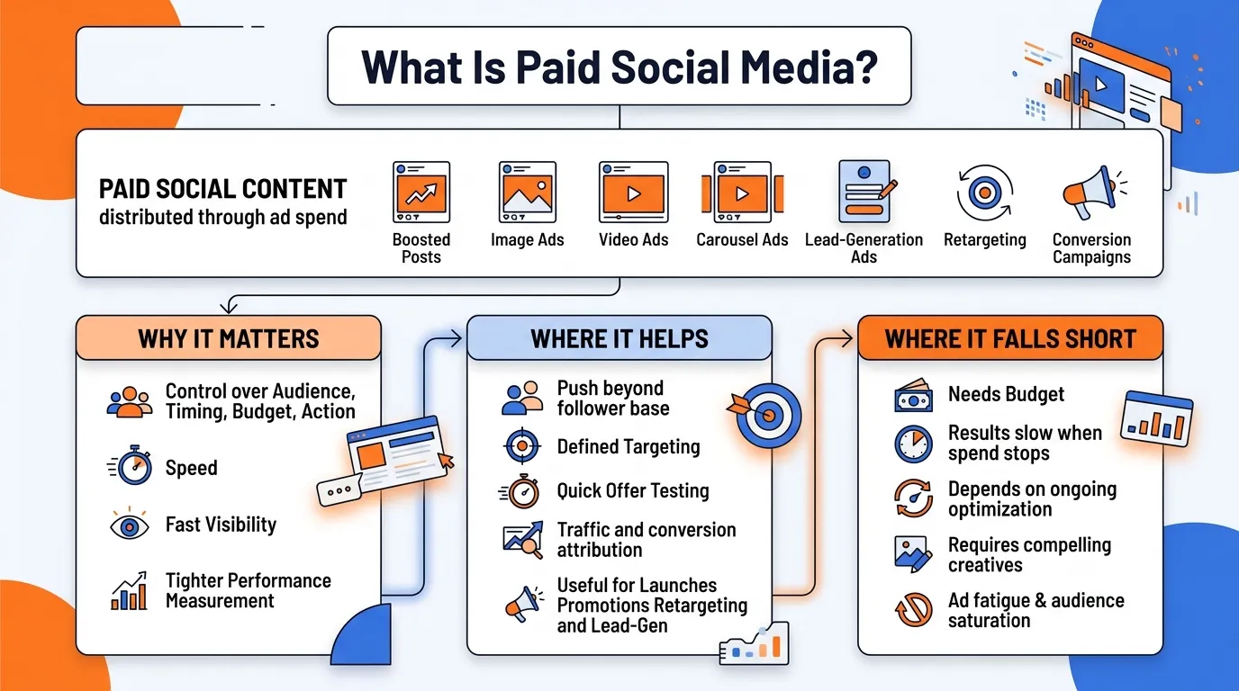 what is paid social media