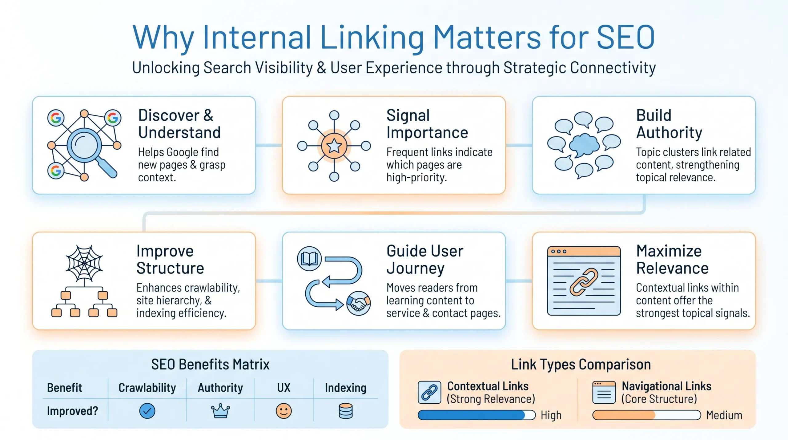 why internal linking matters