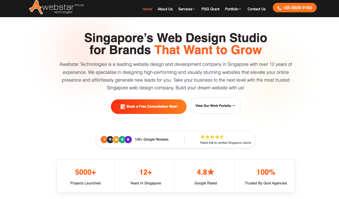 Awebstar Technologies as one of the best digital marketing agencies in singapore