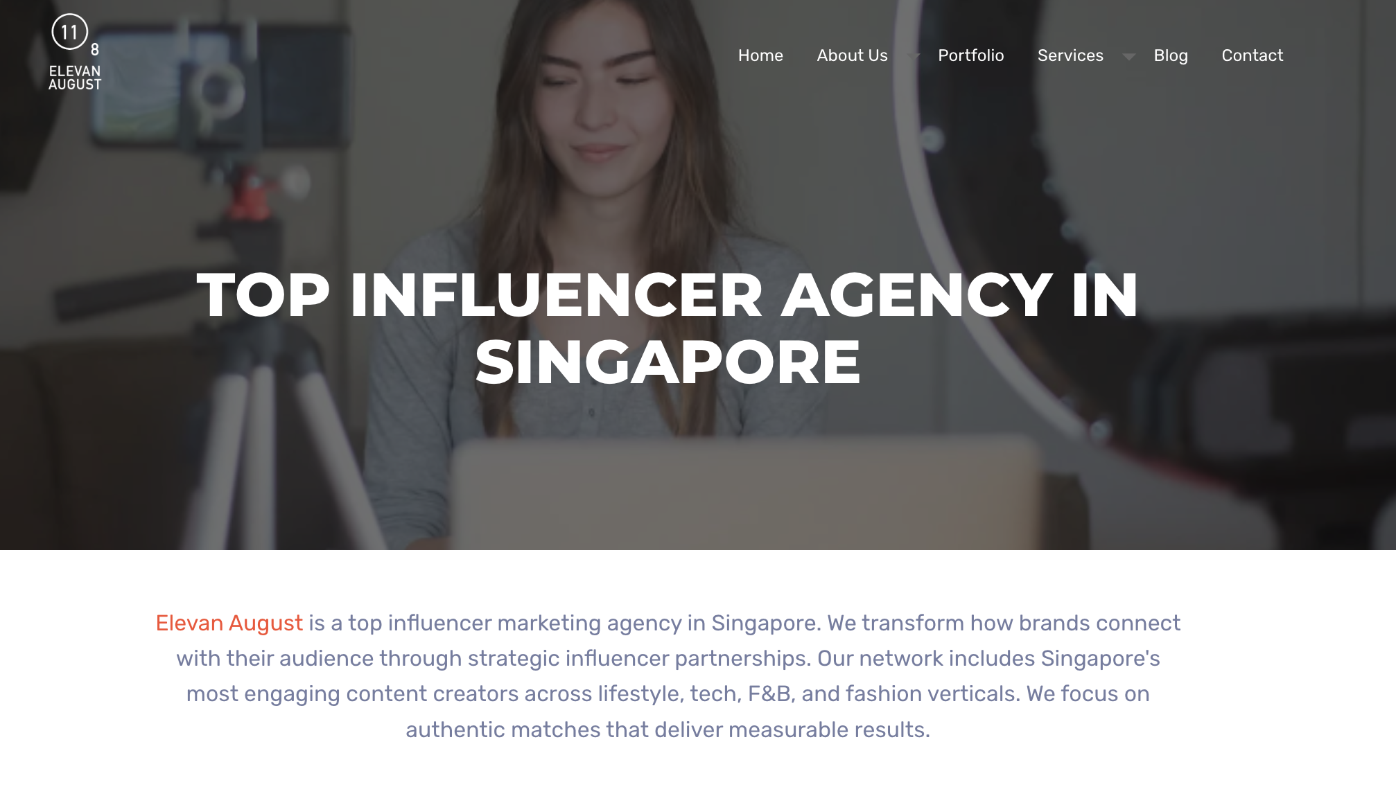 10 Best KOL Marketing Agencies in Singapore for 2026 3 Elevan August as one of the best KOL marketing agencies in Singapore