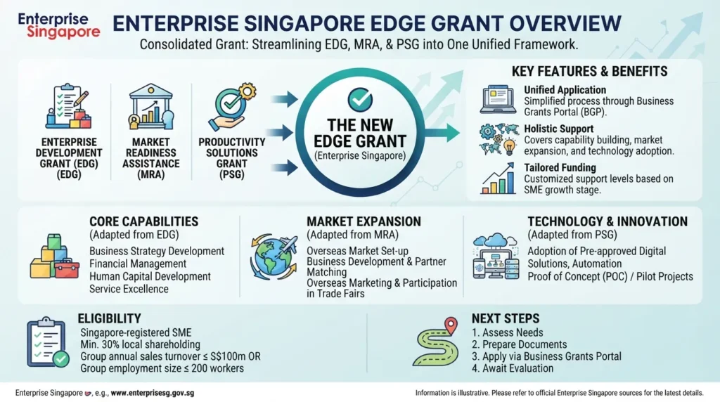 The EDGE Grant for Digital Marketing in Singapore (2026): The Complete Guide to What Replaced PSG 1 The EDGE Grant for Digital Marketing in Singapore (2026): The Complete Guide to What Replaced PSG 1