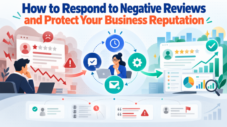 Responding to negative reviews to protect business reputation