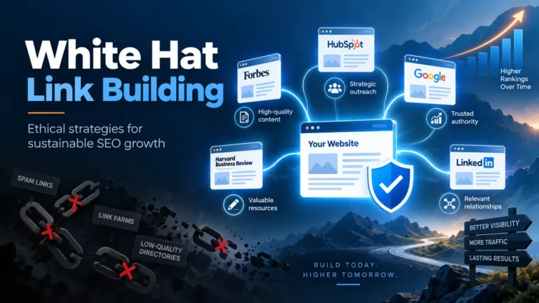 white hat link building by mediaone