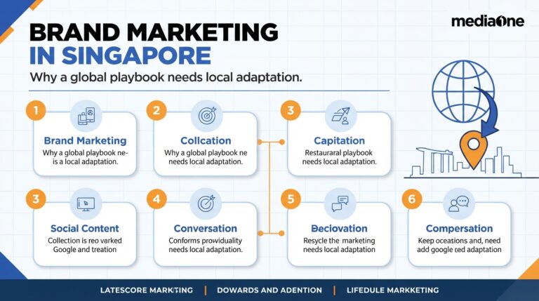 Brand marketing Singapore guide hero showing a global brand plan adapted to the local market