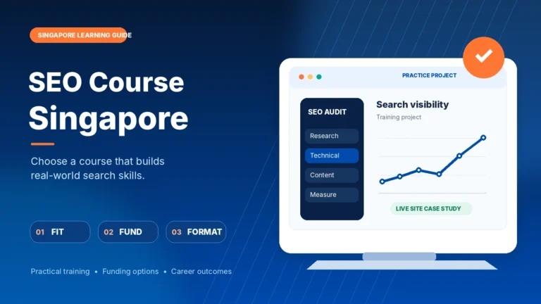 SEO Course in Singapore with Practical Training and SkillsFuture Funding Choices